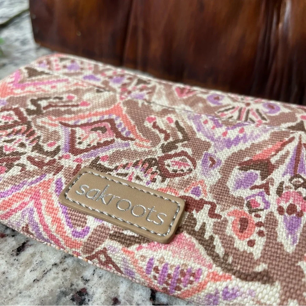Sakroots Multicolor Patterned Wallet - Picture 3 of 9